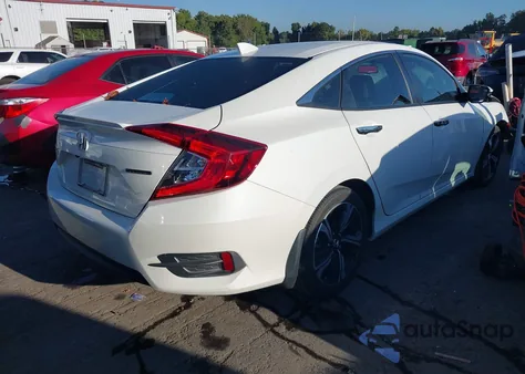 2018 Honda Civic Touring из США, поврежденный, VIN 2HGFC1F9XJH640762